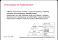 Science article: Software process measurement