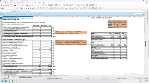 Project Budget Template