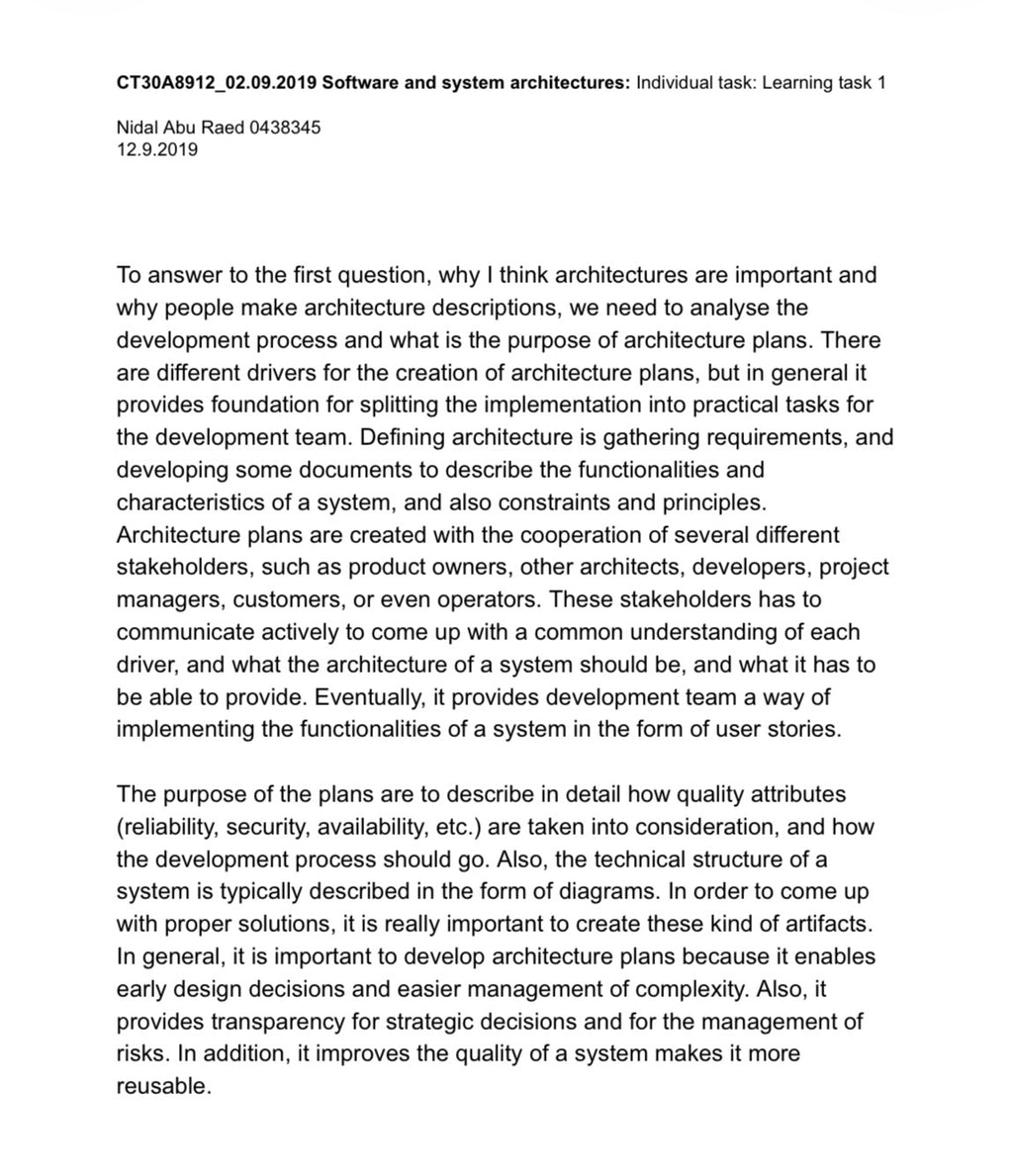 A collection of software development related research reports
