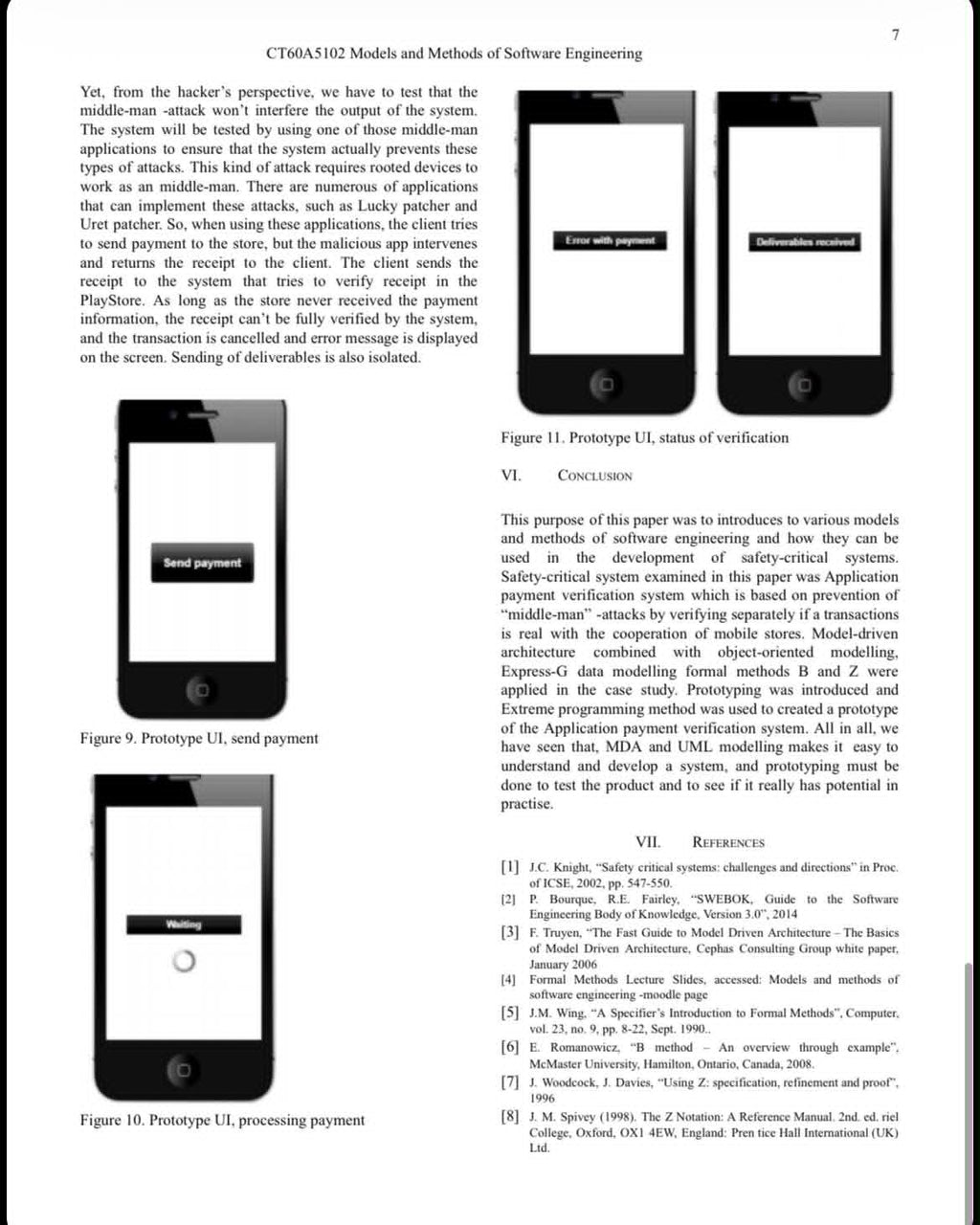 Science article: Models and Methods of Software Engineering for the Development of Safety-Critical Systems